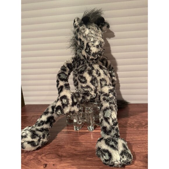 RARE Jellycat “Zany Giraffe” Plush Stuffed Animal – Leopard Print – Retired HTF - Picture 1 of 16